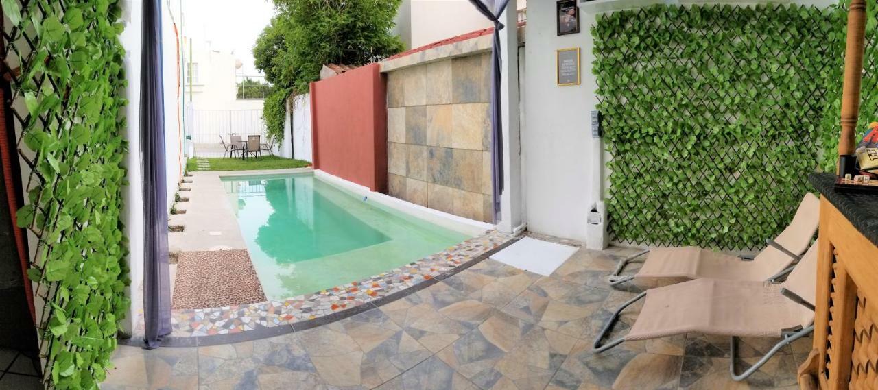 Casa Con Alberca Climatizada Privada Para 8 Personas Emiliano Zapata  Eksteriør bilde