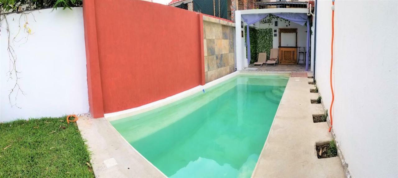 Casa Con Alberca Climatizada Privada Para 8 Personas Emiliano Zapata  Eksteriør bilde
