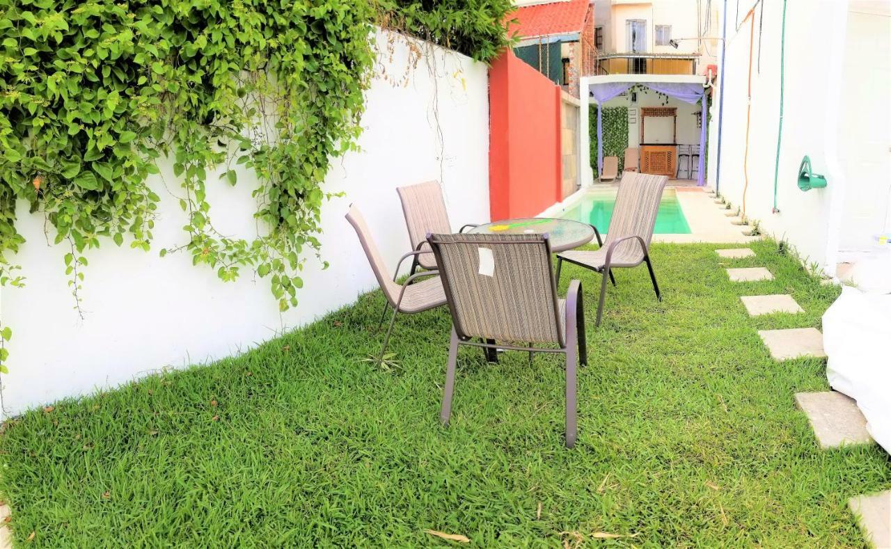 Casa Con Alberca Climatizada Privada Para 8 Personas Emiliano Zapata  Eksteriør bilde