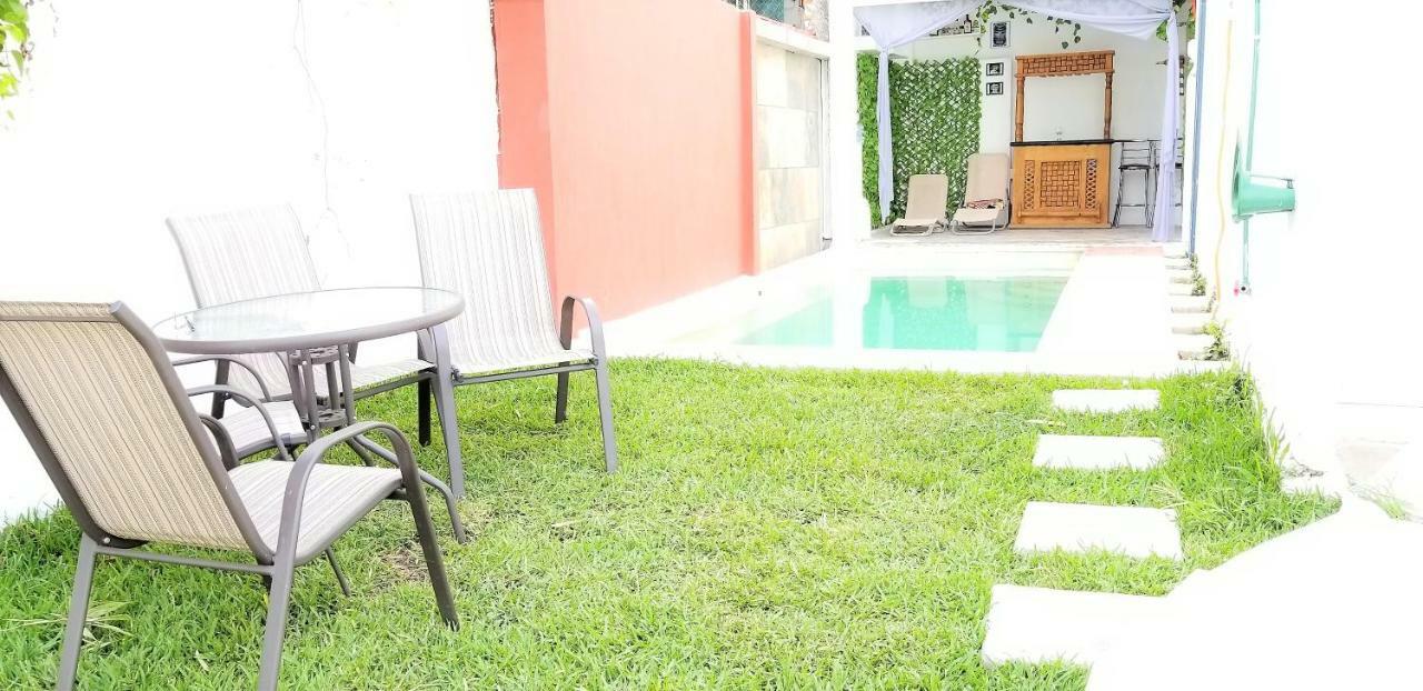Casa Con Alberca Climatizada Privada Para 8 Personas Emiliano Zapata  Eksteriør bilde