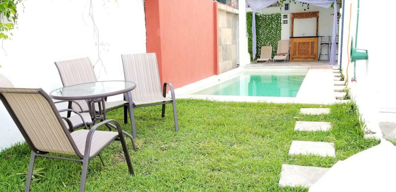 Casa Con Alberca Climatizada Privada Para 8 Personas Emiliano Zapata  Eksteriør bilde